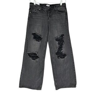 BP. Be Responsible Black Distressed Destroyed Jeans Men's Size 30 New With Tag